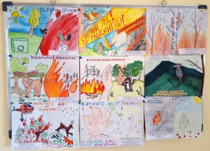 Выставка детских рисунков «Берегите лес от пожара»  приглашает жителей и гостей с. Туруханск.